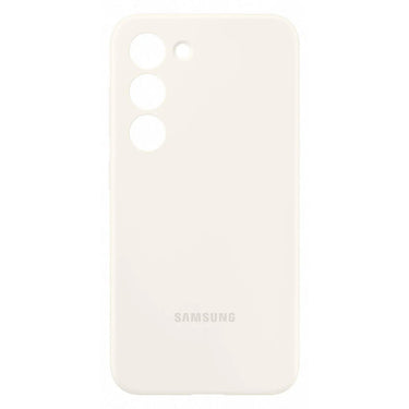 Samsung Silicone Cover for Galaxy S23 - Cream